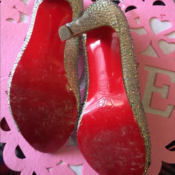 Beautiful wedding classy bling pumps - Picture 8 of 11